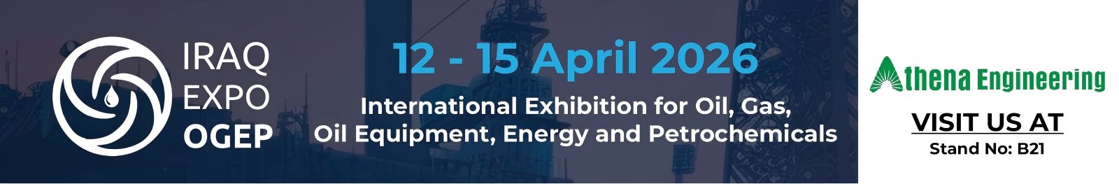 Připojte se k Athena Engineering & Teffiko na IRAQ EXPO OGEP 2026