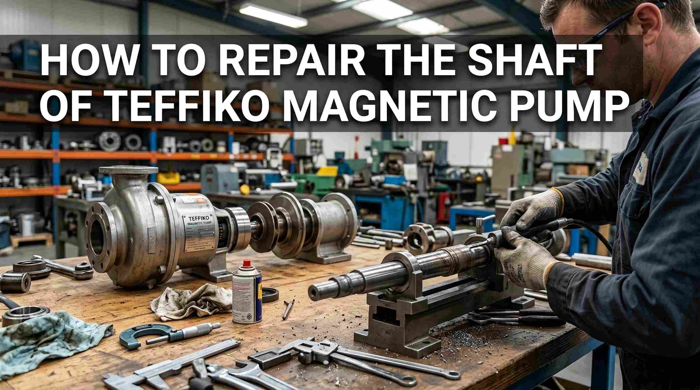 Jak opravit hřídel magnetické pumpy Teffiko
