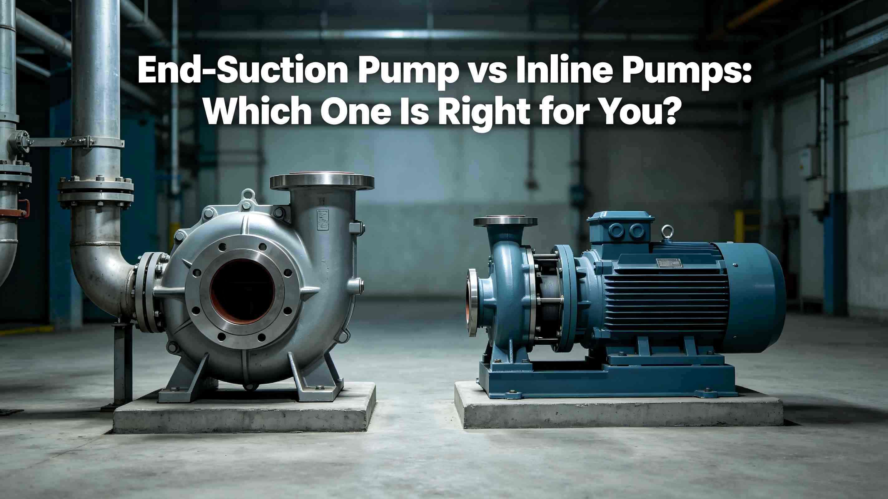 Koncová sací pumpa vs Inline pumpy: Která je pro vás ta pravá?