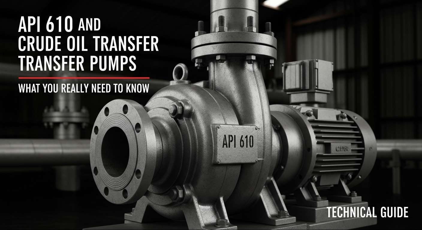 API 610 and Crude Oil Transfer Pumps What You Really Need to Know